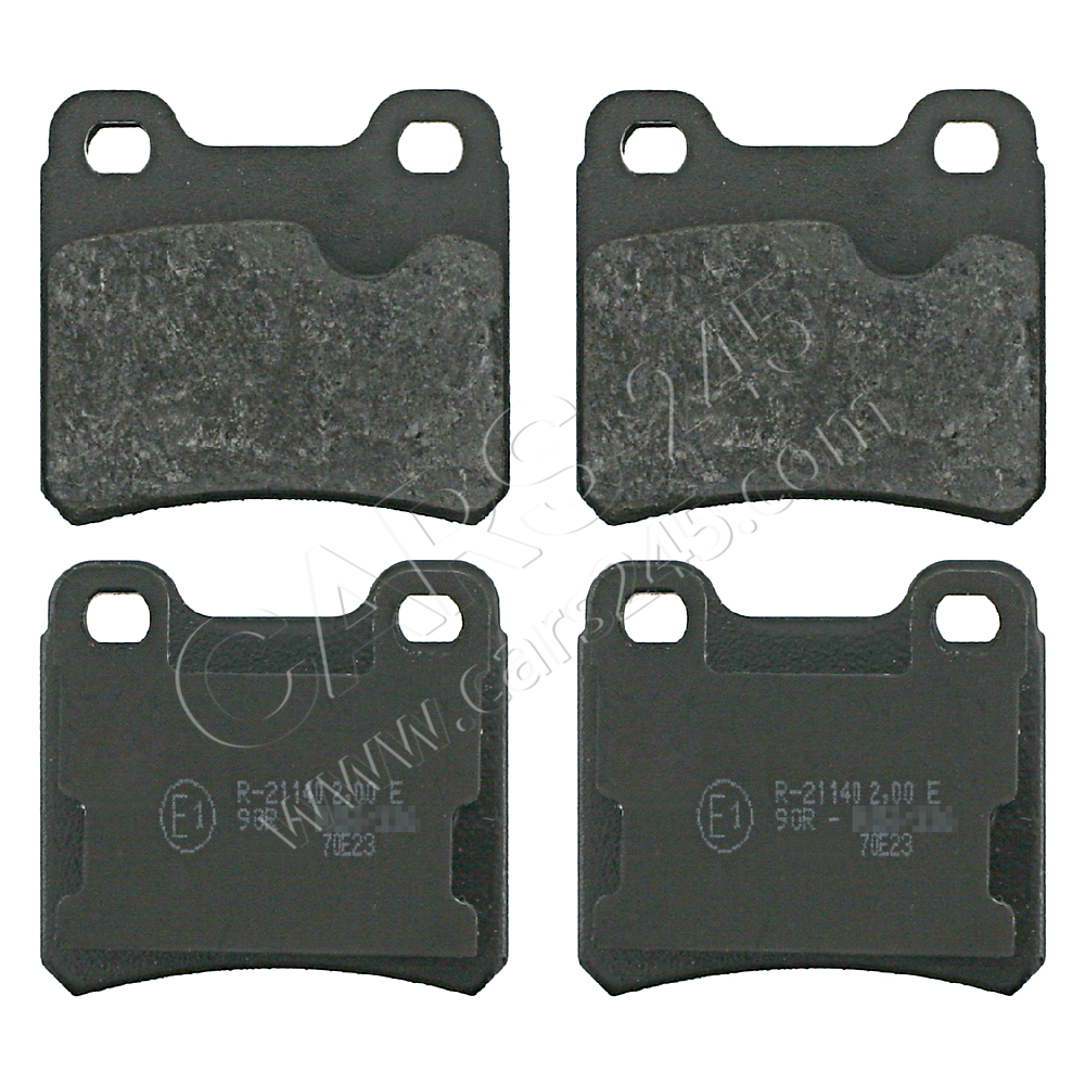 Brake Pad Set, disc brake SWAG 40916135