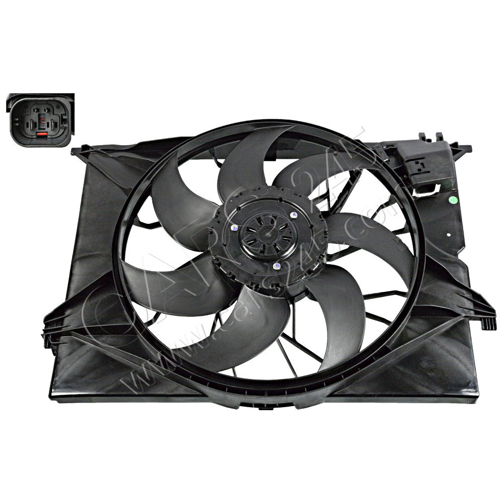 Fan, engine cooling SWAG 10107616