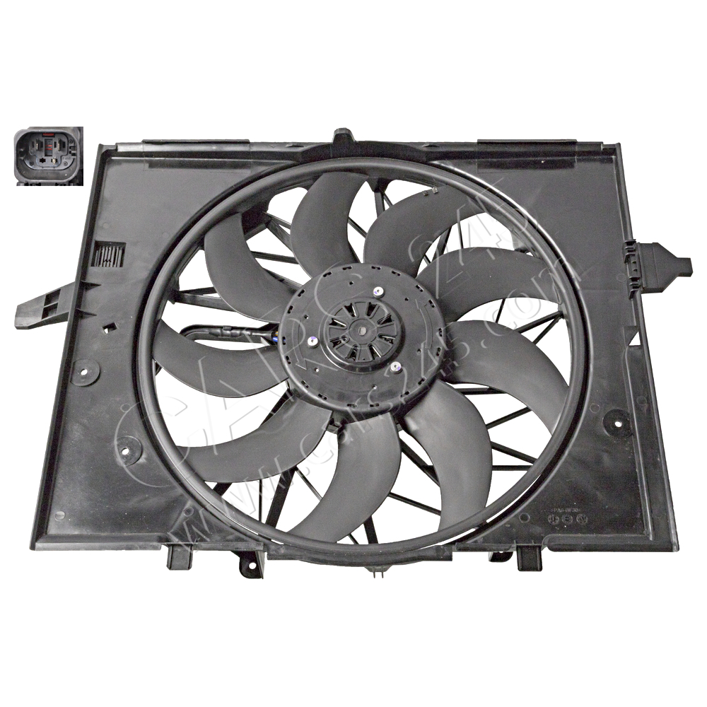 Fan, engine cooling SWAG 20107255