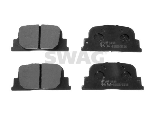Brake Pad Set, disc brake SWAG 33106372