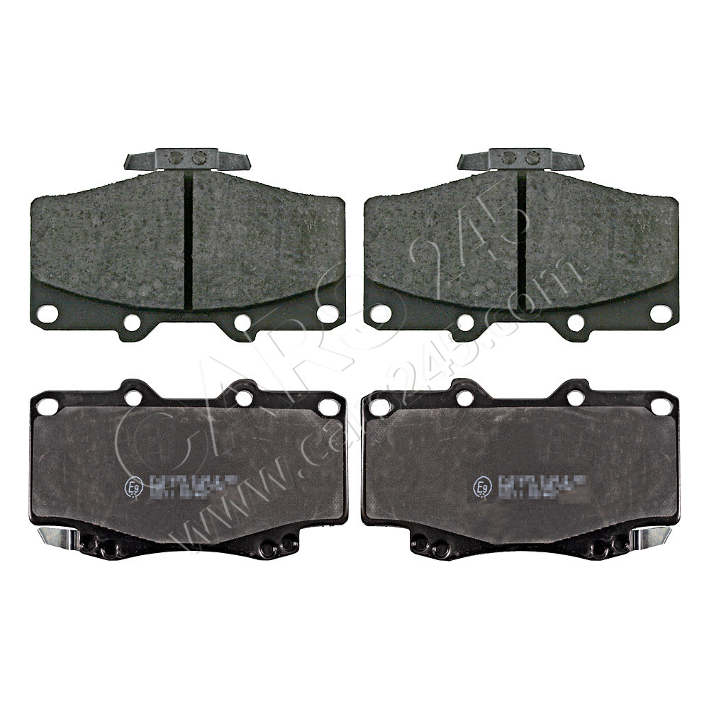 Brake Pad Set, disc brake SWAG 81916537