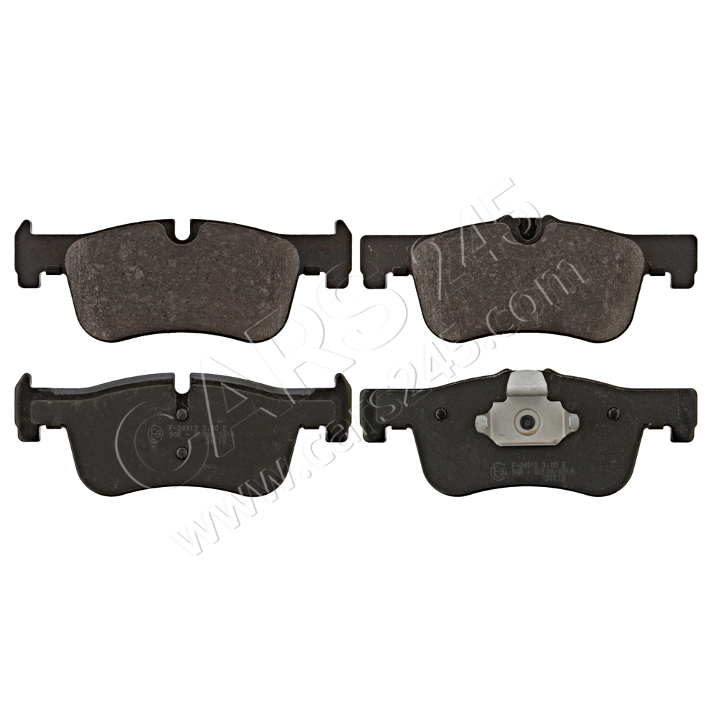 Brake Pad Set, disc brake SWAG 20916885
