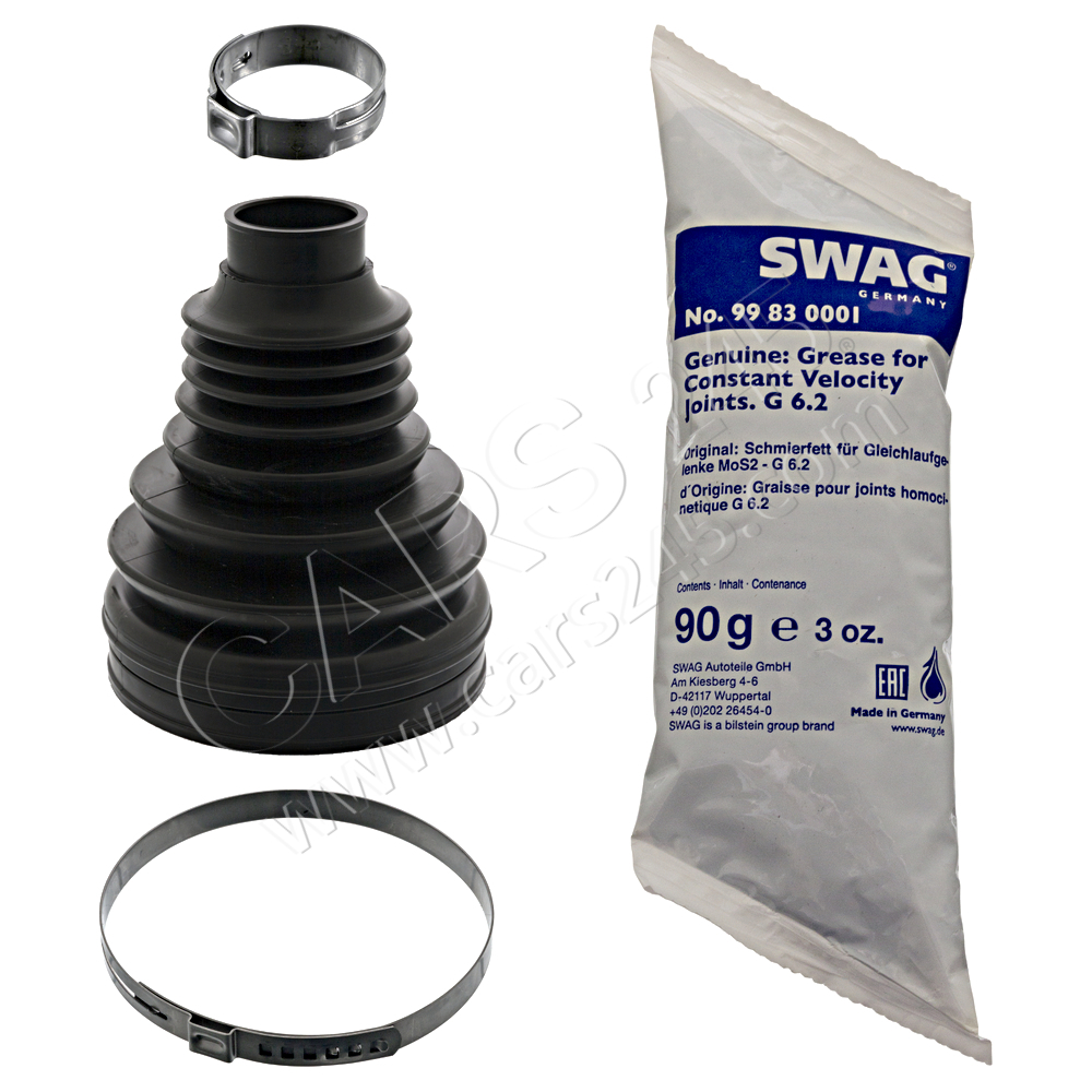 Bellow Kit, drive shaft SWAG 30948819