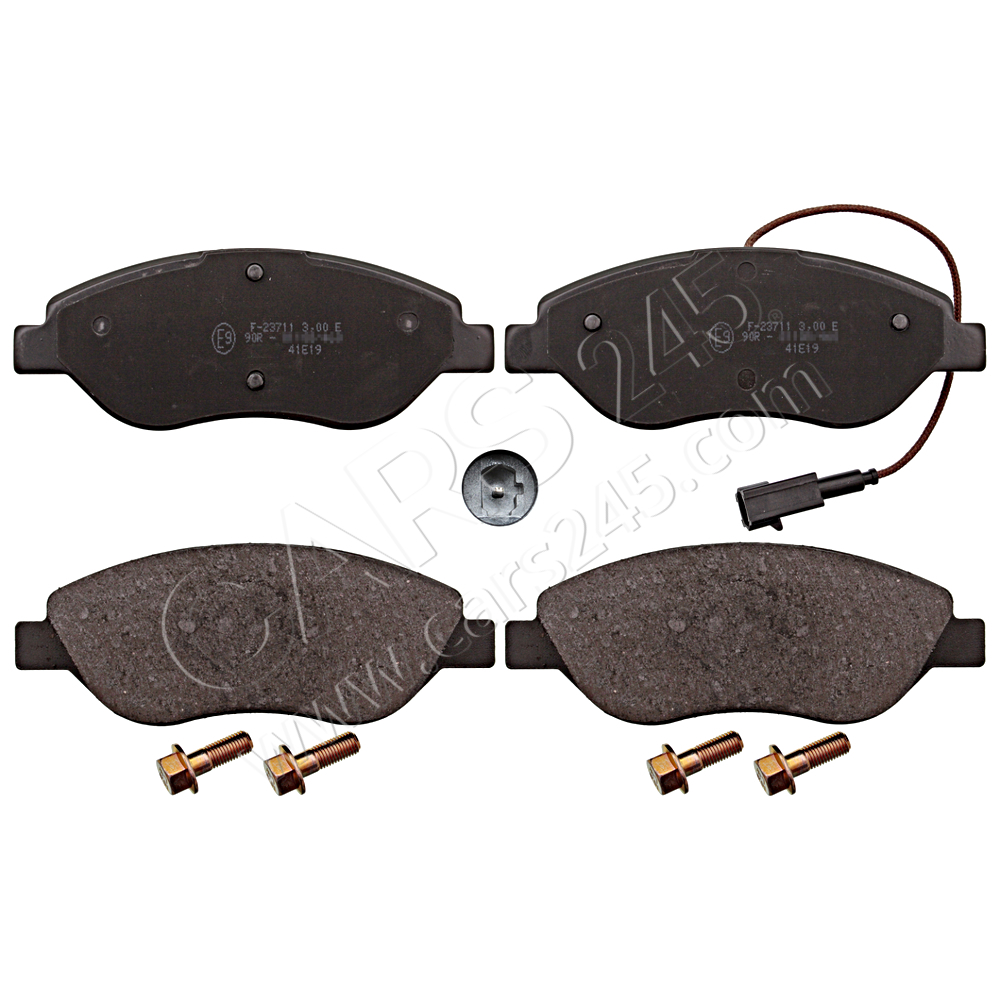 Brake Pad Set, disc brake SWAG 70116013