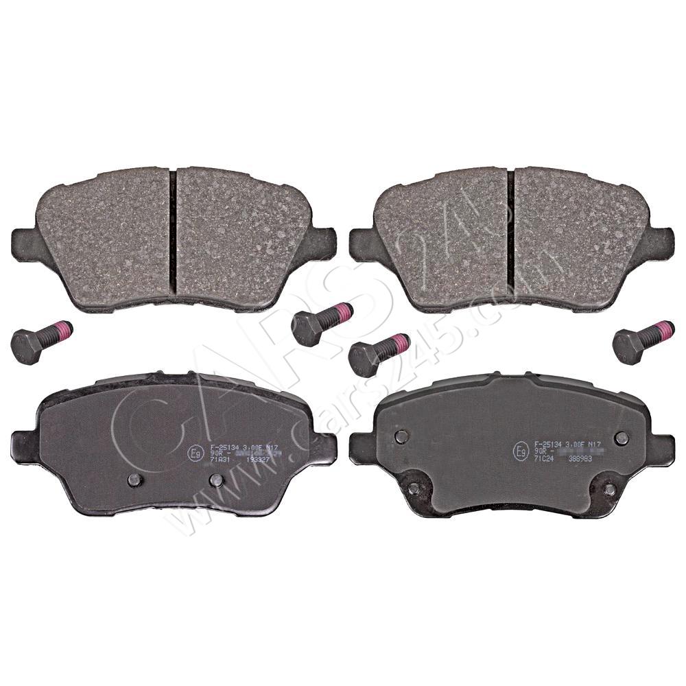 Brake Pad Set, disc brake SWAG 50916915