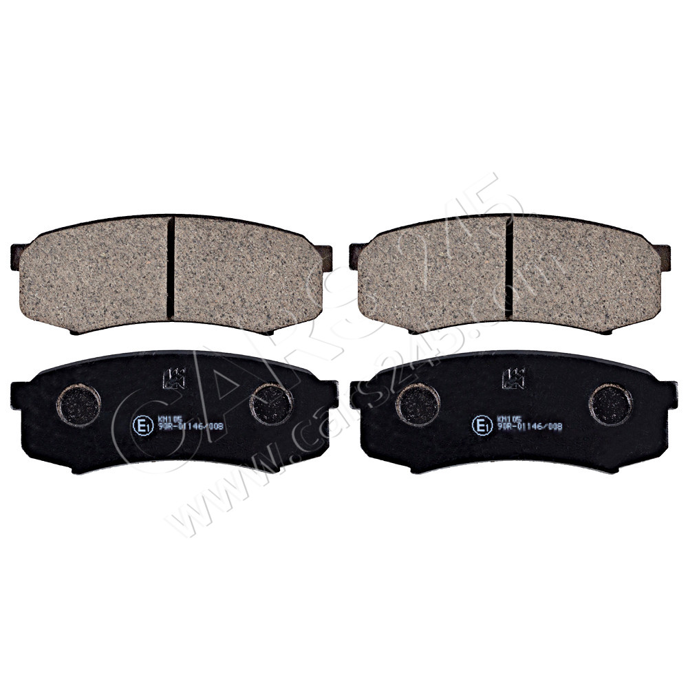 Brake Pad Set, disc brake SWAG 81916732