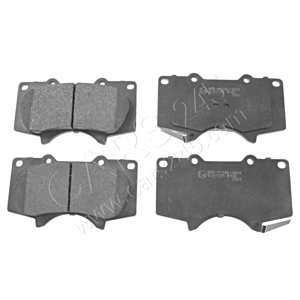 Brake Pad Set, disc brake SWAG 81916726
