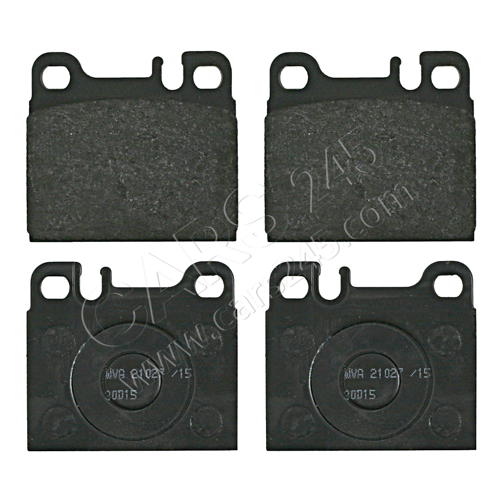 Brake Pad Set, disc brake SWAG 10916254