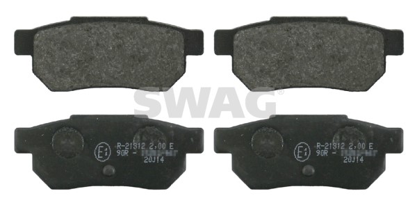 Brake Pad Set, disc brake SWAG 85916309