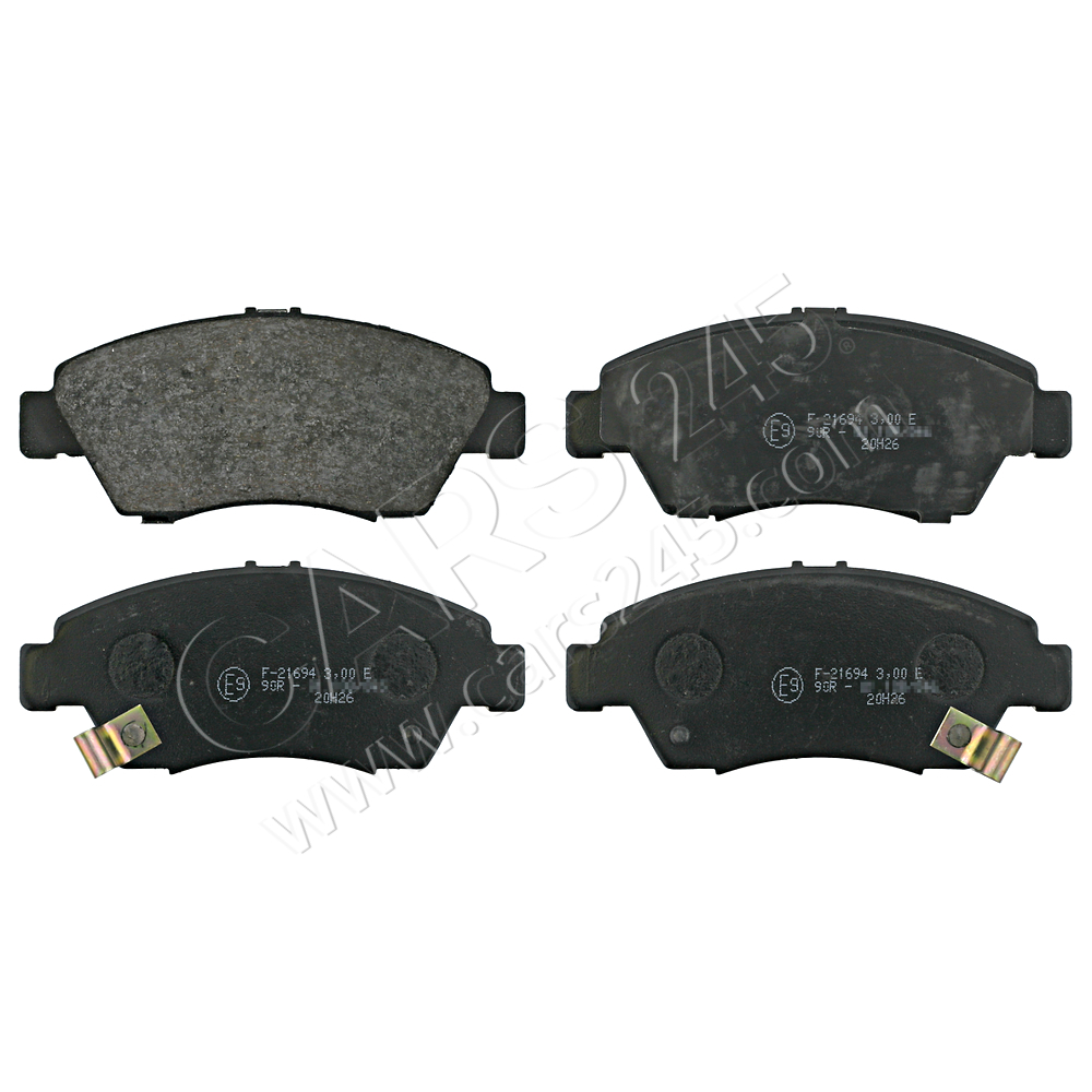 Brake Pad Set, disc brake SWAG 85916305
