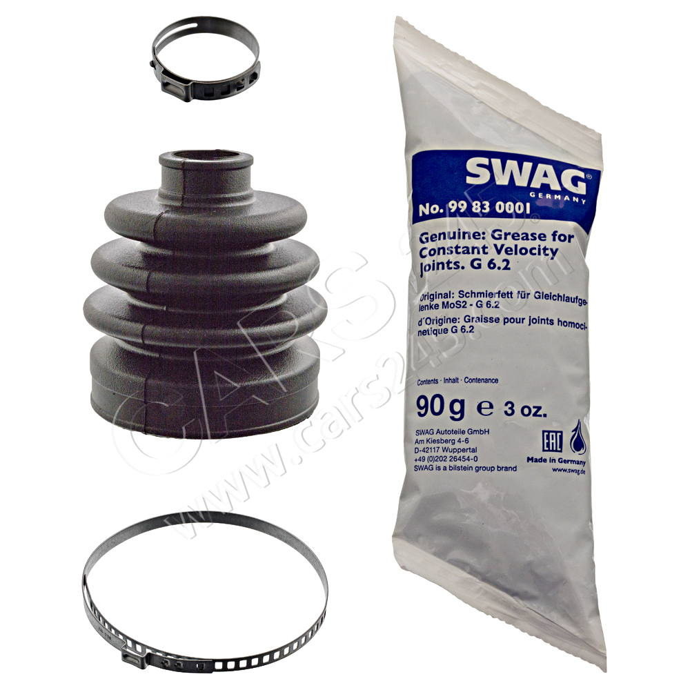 Bellow Kit, drive shaft SWAG 82917082