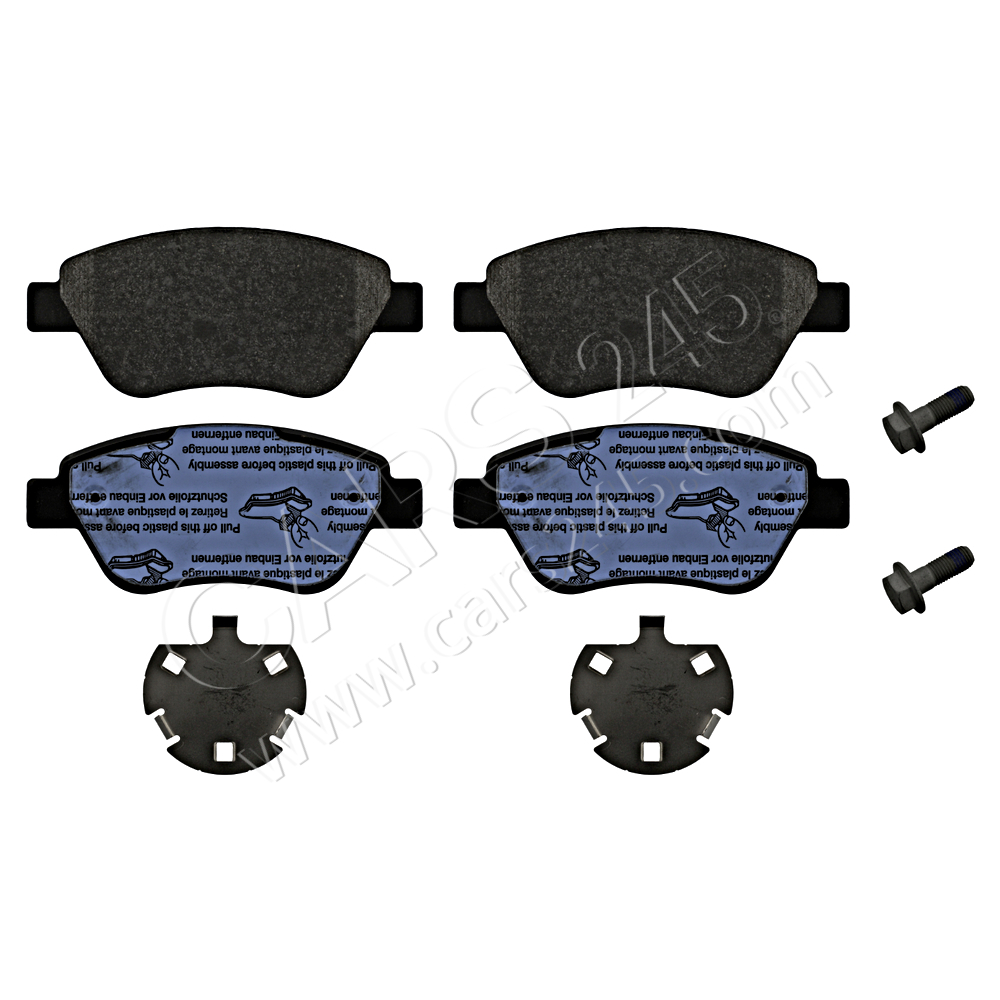 Brake Pad Set, disc brake SWAG 70916859