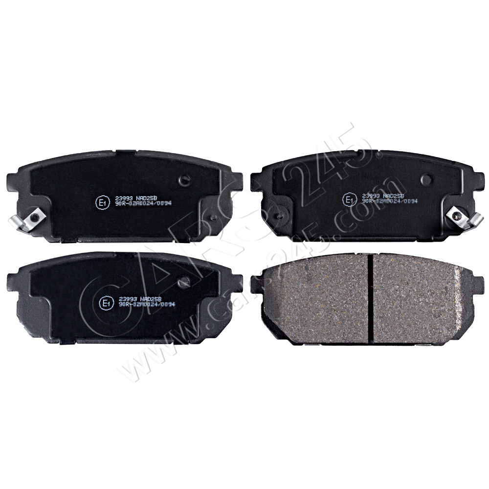 Brake Pad Set, disc brake SWAG 91916524