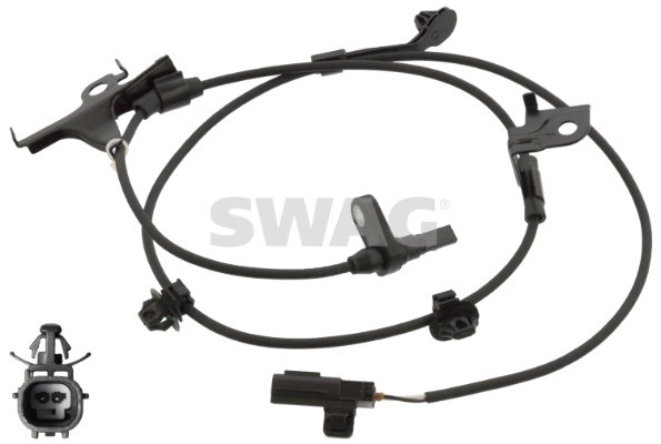Sensor, wheel speed SWAG 33105890