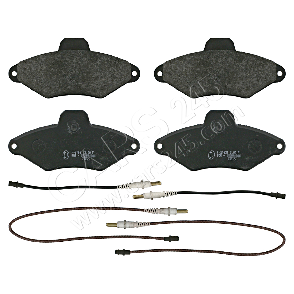 Brake Pad Set, disc brake SWAG 64916413