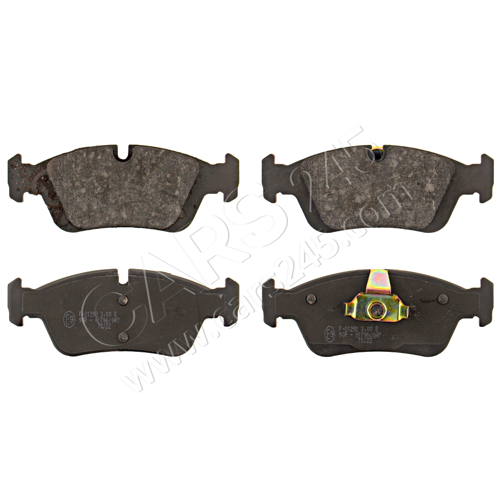 Brake Pad Set, disc brake SWAG 20916343