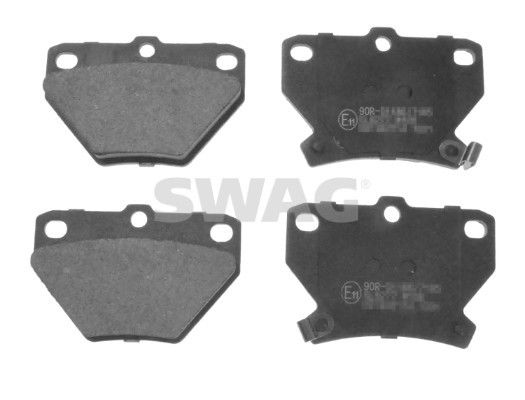 Brake Pad Set, disc brake SWAG 33107341
