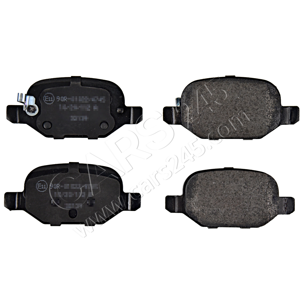 Brake Pad Set, disc brake SWAG 33101938