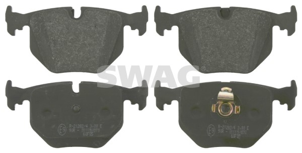 Brake Pad Set, disc brake SWAG 20916549