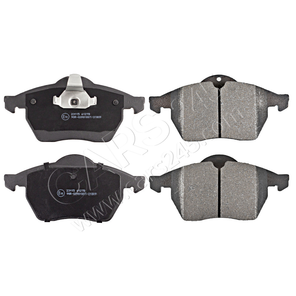 Brake Pad Set, disc brake SWAG 40916107