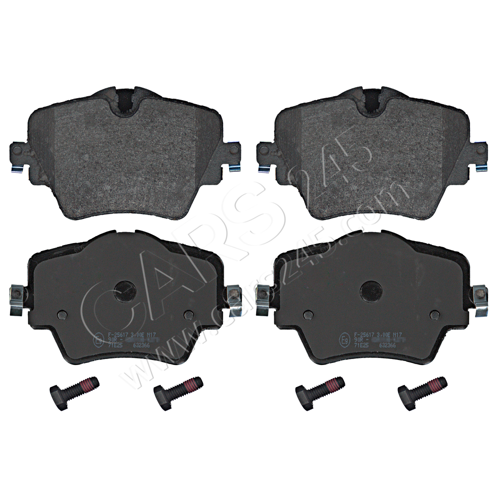 Brake Pad Set, disc brake SWAG 20916908