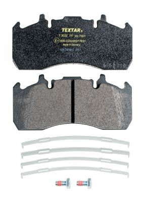 Brake Pad Set, disc brake TEXTAR 2917301