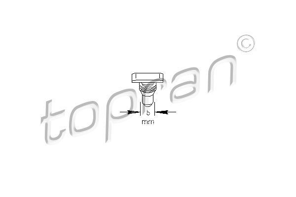 Clip TOPRAN 109025