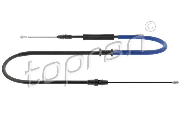 Cable Pull, parking brake TOPRAN 701495 2