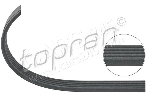 V-Ribbed Belt TOPRAN 205745
