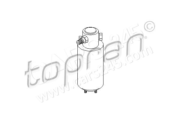 Dryer, air conditioning TOPRAN 109131