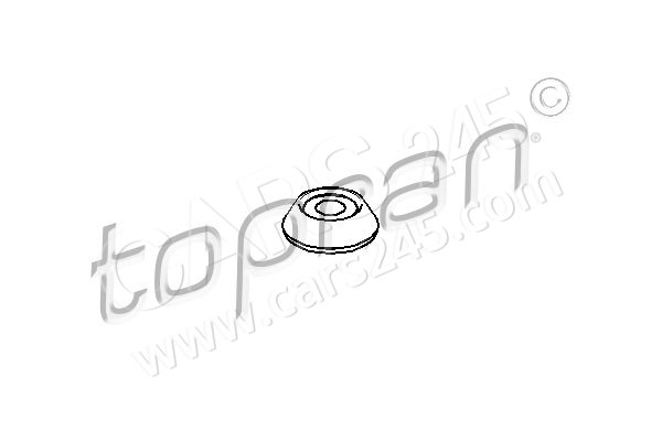 Bushing, stabiliser coupling rod TOPRAN 102790