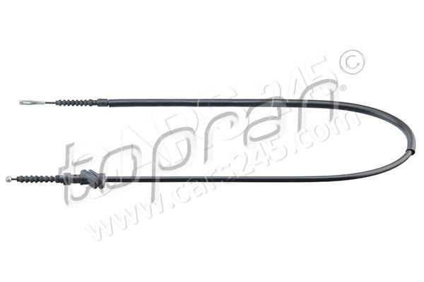 Cable Pull, parking brake TOPRAN 104345