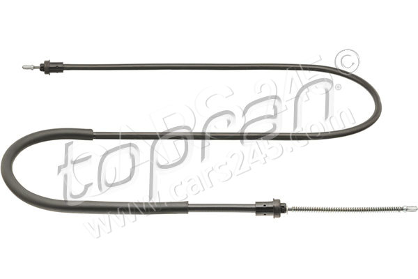 Cable Pull, parking brake TOPRAN 700937