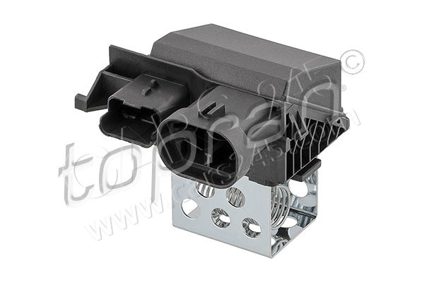 Series resistor, electric motor (radiator fan) TOPRAN 723988