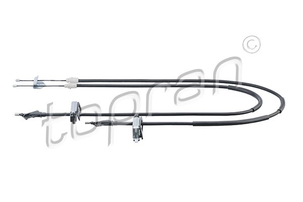 Cable Pull, parking brake TOPRAN 302067 2