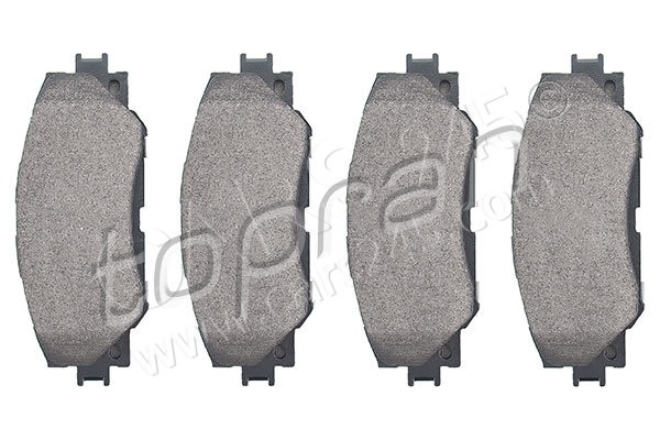 Brake Pad Set, disc brake TOPRAN 600591
