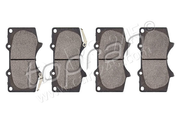 Brake Pad Set, disc brake TOPRAN 600619