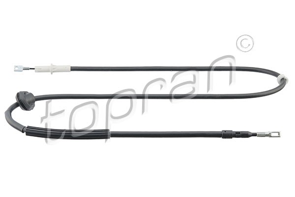 Cable Pull, parking brake TOPRAN 401652
