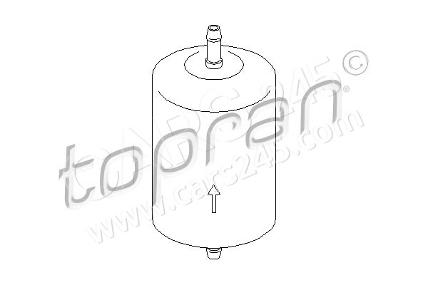 Fuel Filter TOPRAN 401032
