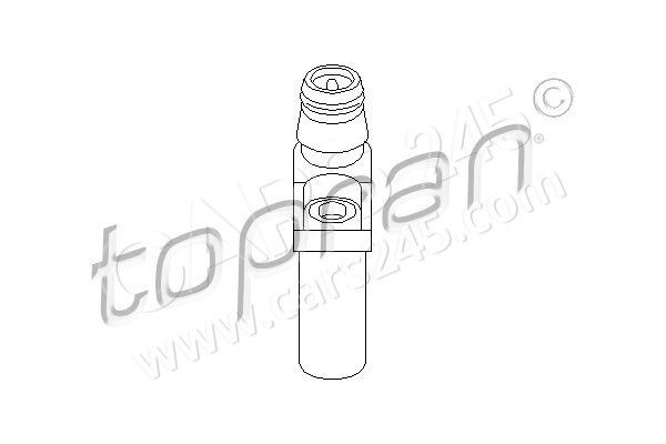 Sensor, crankshaft pulse TOPRAN 401536