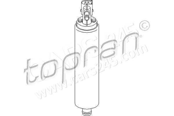 Fuel Pump TOPRAN 401632