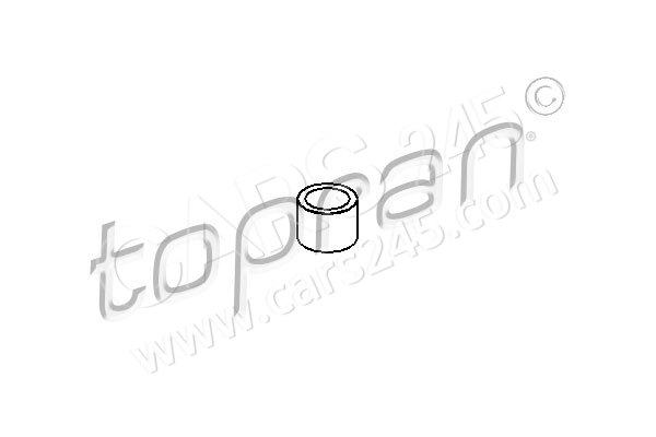 Threaded Sleeve, suspension strut TOPRAN 102373