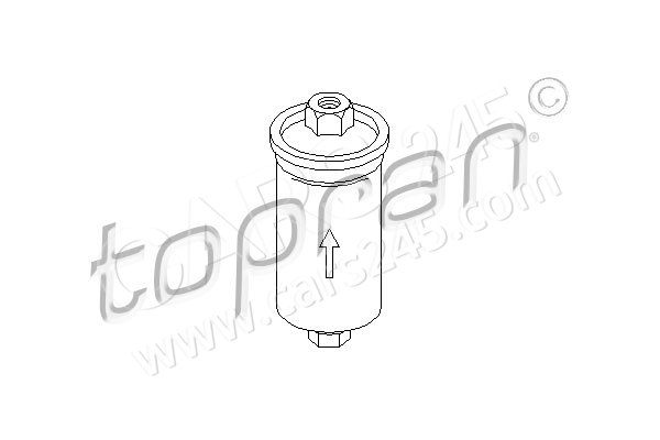 Fuel Filter TOPRAN 103607