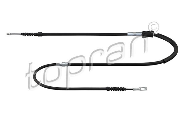 Cable Pull, parking brake TOPRAN 103752