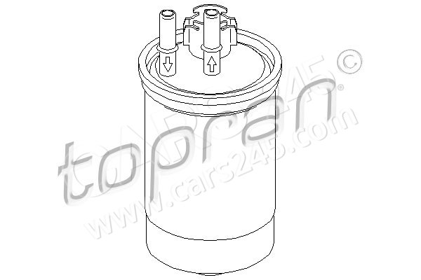 Fuel Filter TOPRAN 301660