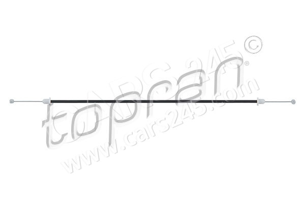 Cable Pull, parking brake TOPRAN 408989