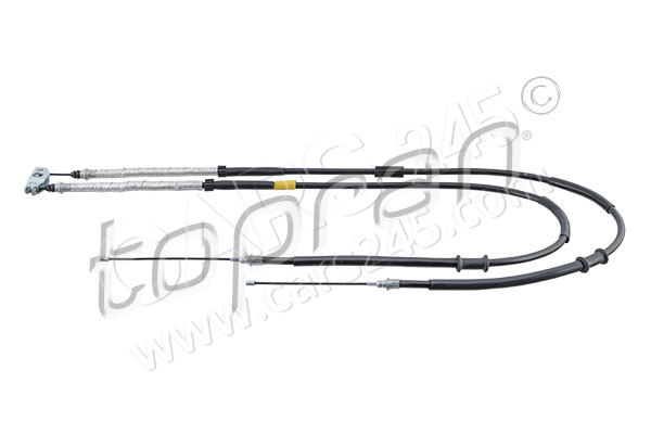 Cable Pull, parking brake TOPRAN 208040