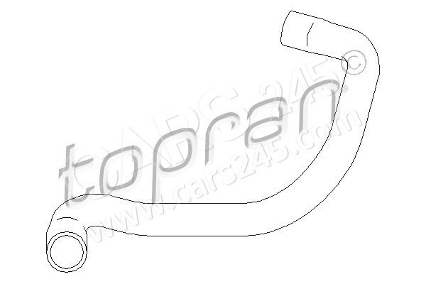 Radiator Hose TOPRAN 401965