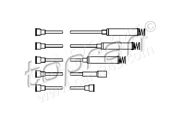 Ignition Cable Kit TOPRAN 202516