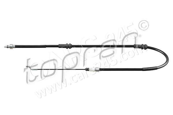 Cable Pull, parking brake TOPRAN 117604